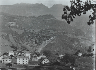 Dorfansicht von Mesocco
