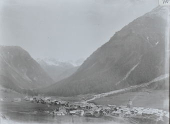 Dorfansicht von Bergün