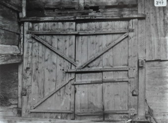 Scheunentor, Holz