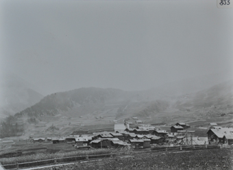 Dorfansicht von Rueras GR