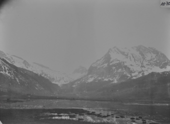 Landschaftsaufnahme von Hinterwäggital