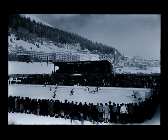 Davos. Eishockeymatch