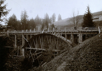 Brückenbau Triebernstrasse Weissbad