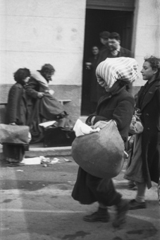 Spanische Flüchtlinge in Le Perthus
