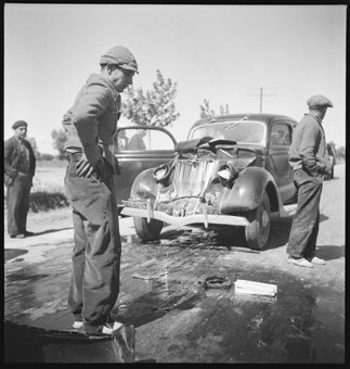 Spanischer Bürgerkrieg, Zivilflüchtlinge, Evakuierung [gehört zur Reportage «Von Valencia nach Madrid», in: Zürcher Illustrierte, 18. Juni 1937]