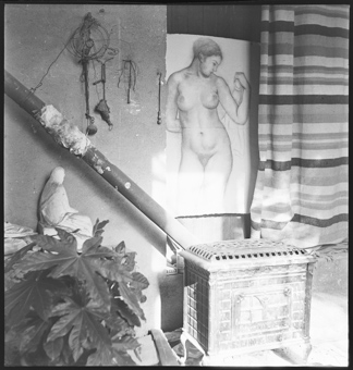 Aristide Maillol in seinem Atelier in Banyuls-sur-Mer, Südfrankreich [gehört zur Reportage «Aristide Maillol», in: Schweizer Illustrierte Zeitung, 1. April 1942]