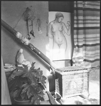 Aristide Maillol in seinem Atelier in Banyuls-sur-Mer, Südfrankreich [gehört zur Reportage «Aristide Maillol», in: Schweizer Illustrierte Zeitung, 1. April 1942]