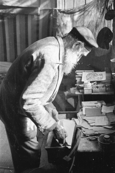 Der französische Bildhauer Aristide Maillol (1861-1944)