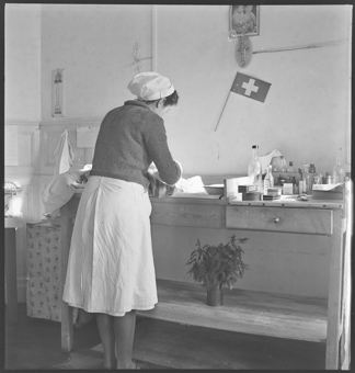Schwester Maria García in der Maternité
