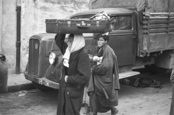 Spanische Flüchtlinge in Le Perthus