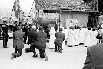 Lens sur Sierre,  Fète Dieu