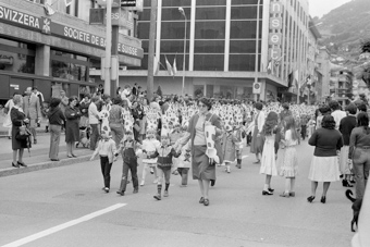 Monthey, la fête des promotions de fin juin