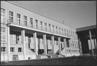 Türkei, Ankara: Landwirtschaftliche Hochschule; Gabäude mit Treppenaufgang