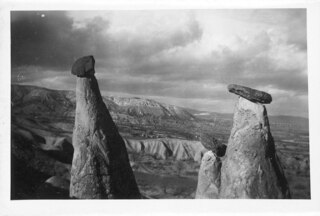 Türkei, Göreme: Landschaft; Felsenlandschaft