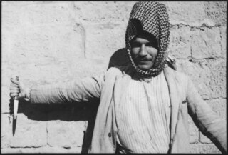 Syrien, Aleppo: Mann mit Messer; Mann mit Messer