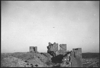 Syrien, Aleppo: Zitadelle; Ruinen der Zitadelle