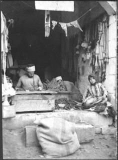 Syrien, Aleppo: Bazar; Sattlerwerkstatt