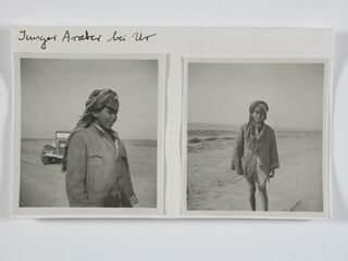 Irak, Ur: Porträt; Karteikarte: Porträt Knabe