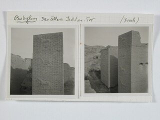 Irak, Babylon: Ischtar-Tor; Karteikarte: Ischtar-Tor