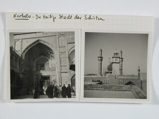 Irak, Kerbela (Kerbala): Stadtansicht; Karteikarte: Kerbala