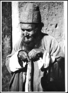 Persien, Isfahan: Porträt Bettler; Porträt eines bettelnden Derwisch