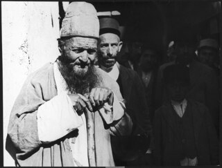 Persien, Isfahan: Porträt Bettler; Porträt eines bettelnden Derwisch