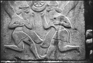 Persien, Persepolis: Ruinen; Detailansicht Relief