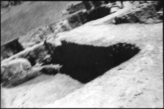 Persien: Steinmauer (Lokalisierung unsicher); Verwackeltes Bild einer Steinmauer oder ähnlichem