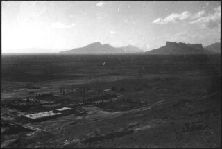 Persien, Persepolis: Ruinen; Ansicht der Ruinen von oben