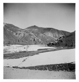 Persien: Berglandschaft; Berglandschaft mit Schnee