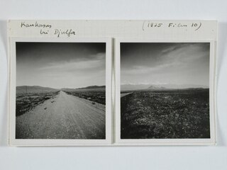 Persien, Djulfa: Landschaft; Karteikarte: Landschaftsaufnahmen aus der Gegend um Djulfa