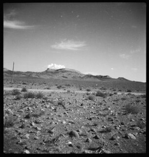 Persien: Landschaft; Berge, aufgenommen auf der Fahrt von Isfahan nach Schiraz (Schiras)