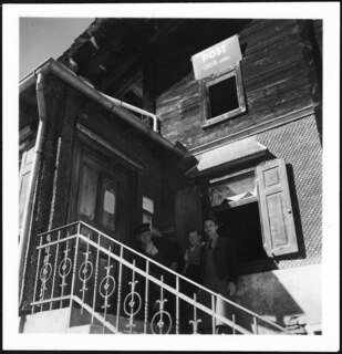 Schweiz, Avers: Haus; Postgebäude; Avers