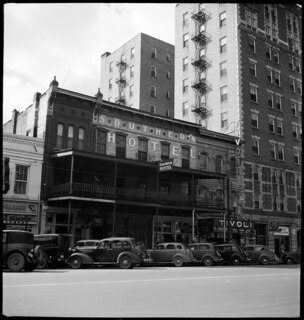 Baumwolle u. Neger in Montgomery, Obst u. Zuckerrohr, Southern Hotel [Legende auf separatem Umschlag]Clark | C.