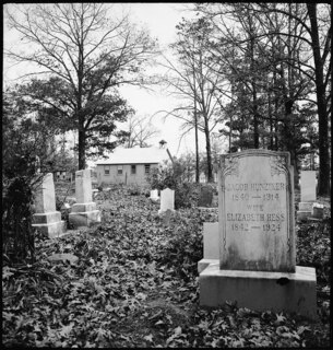 USA, Gruetli/TN: Friedhof; Grabsteine