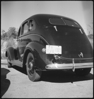 USA, Tennessee: Auto; Auto mit einem Nummernschild der TVA (Tennessee Valley Authority)