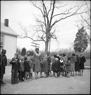 Negerschule in Maryland [Legende auf separatem Umschlag]