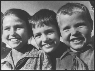 Russland, Moskau: Kinder; 3 Kinder