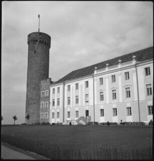 Estland, Tallinn (Reval): Gebäude; Gebäude mit rundem Turm