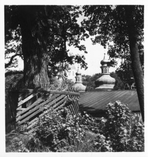 Estland, Petseri (Pechory): Kloster; Klostergarten