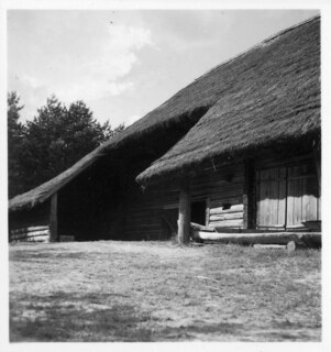 Lettland: Häuser; Holzhaus