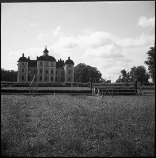 Schweden, Strömsholm: Schloss; Schloss von der Rückseite
