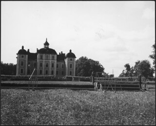 Schweden, Strömsholm: Schloss; Schloss von der Rückseite