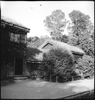 Schweden, Stockholm: Skansen; Historische Gebäude im Freilichtmuseum
