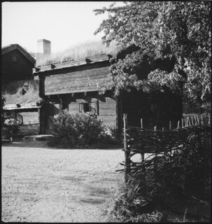 Schweden, Stockholm: Skansen; Historische Gebäude im Freilichtmuseum