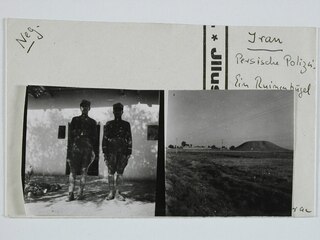 Iran: Persische Polizei. Ein Ruinenhügel | Neg. | Film 18