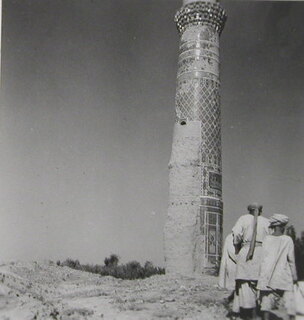 Afghanistan, Herat: Musalla-Komplex; Karteikarte: Minarette