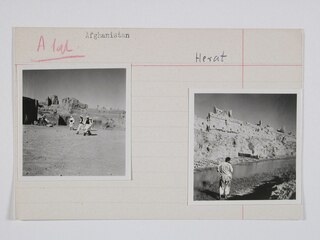 Afghanistan | HeratHerat Afgh. [Legende auf separatem Umschlag] | Alte Stadtmauer | Serie 18 | Bild 1-2