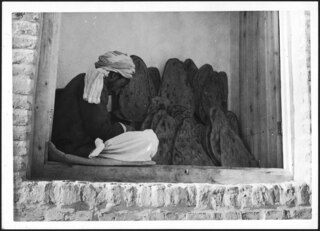Bread shop in Herat. Afghanistan