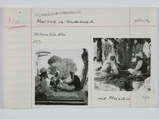 Afghanistan-Hindukusch | Haibak im Hindukusch | Melonenhändler und Fleischer | Clark